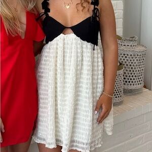 RENTING!! black and white mini dress